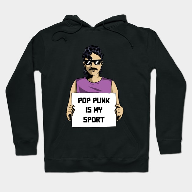 Pop punk is my sport Hoodie by popcornpunk